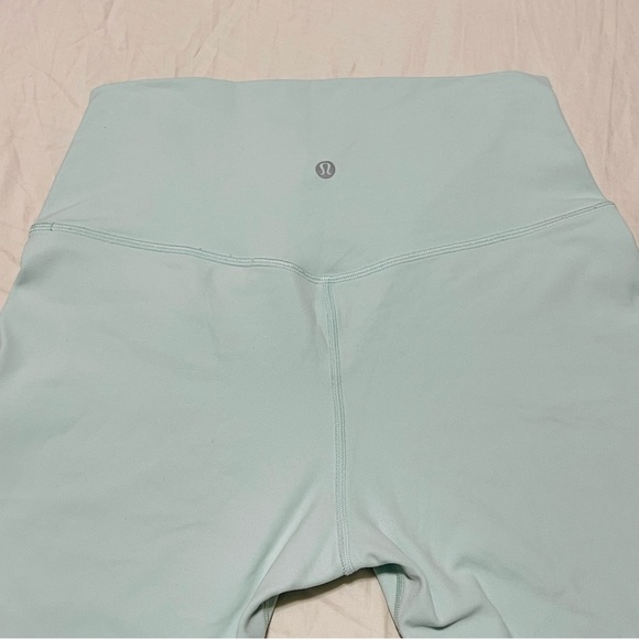 Lululemon align high rise 28" pant leggings delicate mint green nulu 10 - Picture 10 of 15